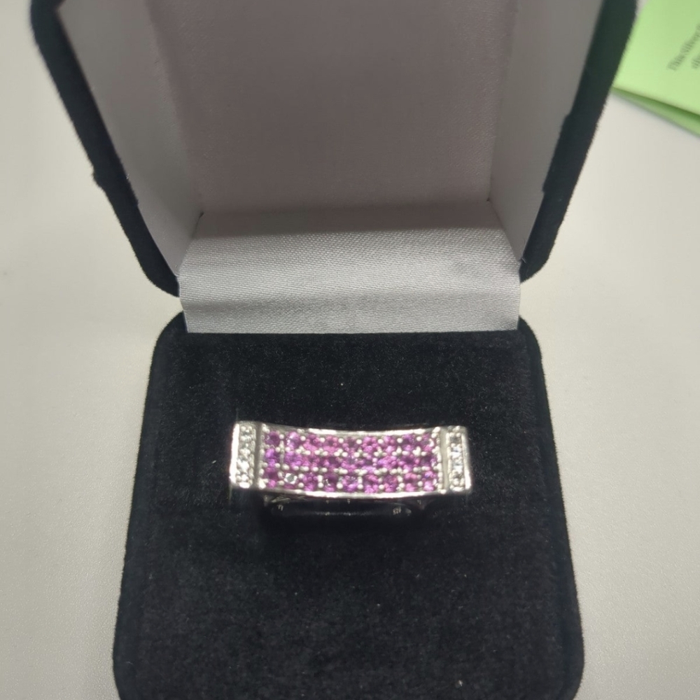 Pink Tourmaline Ring sz-6.5